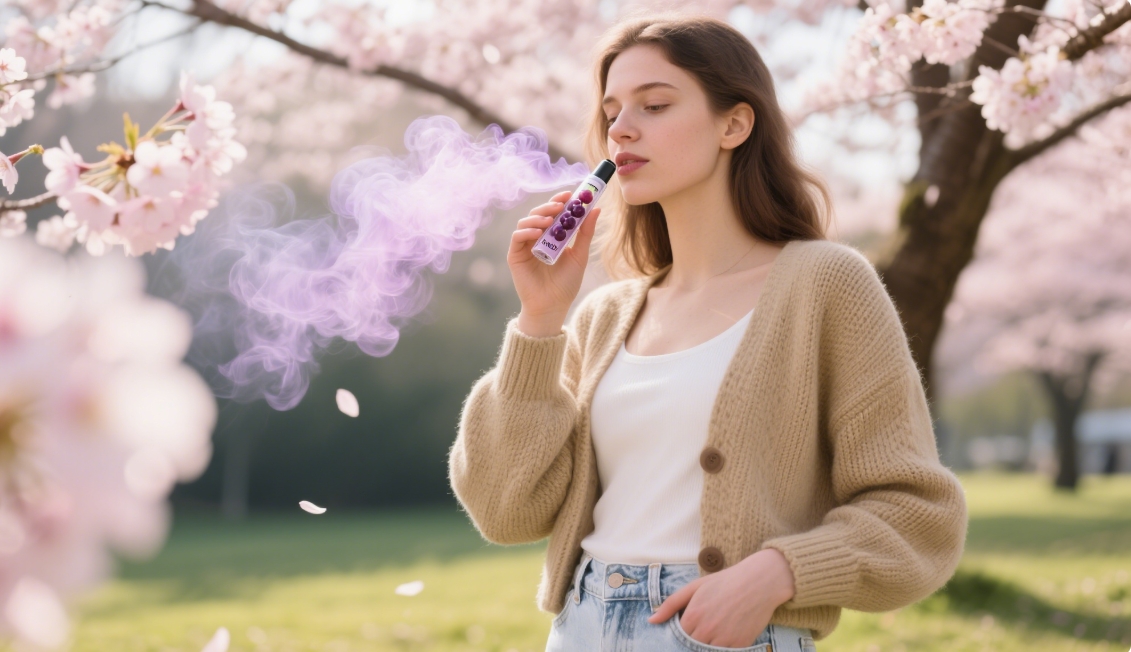 RandM Bingo Supbliss 8000 Vape - Raisin Sakura : L’innovation qui séduit la France