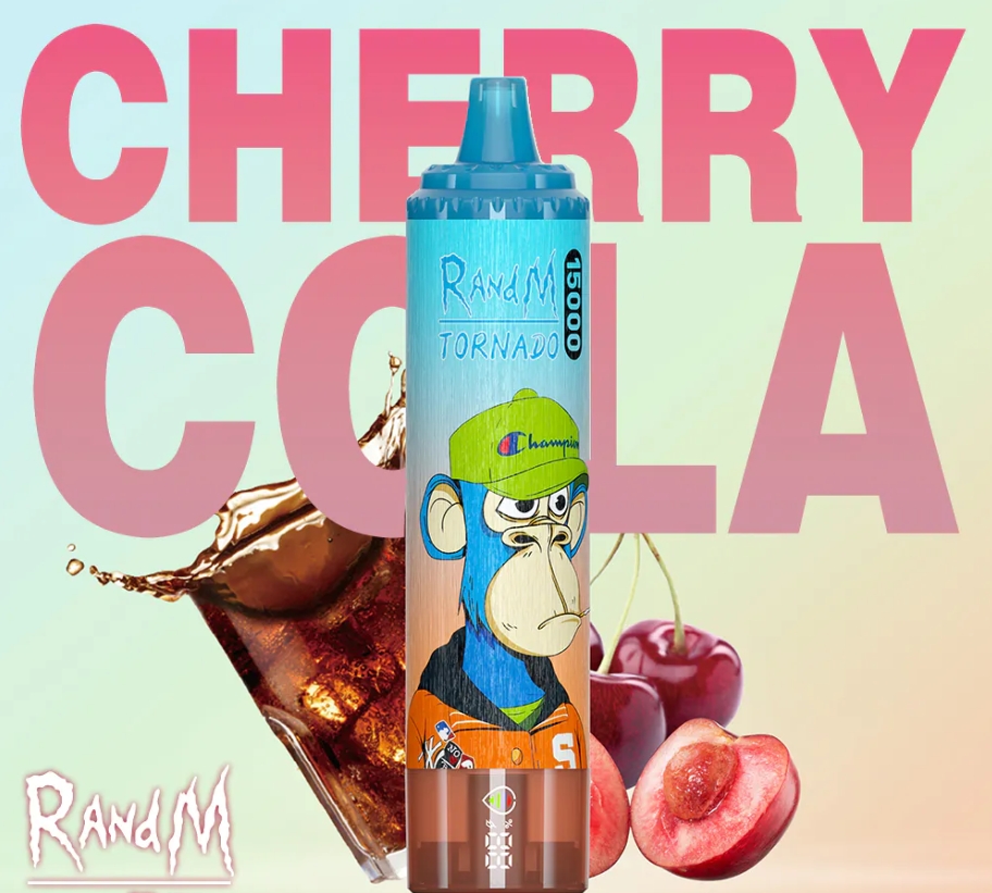 Fumot RandM Tornado 15000 Vape - Cola aux Cerises : Une Explosion de Saveurs et de Performance