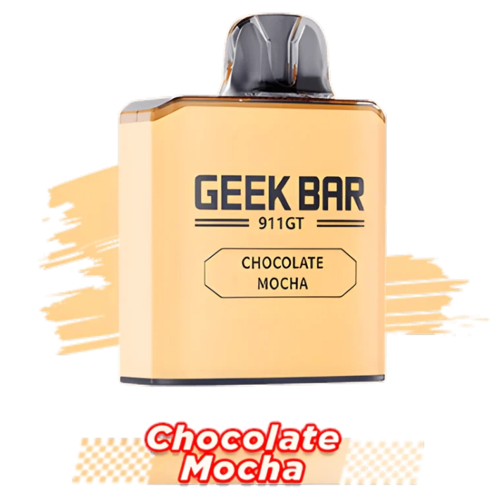 GEEK BAR 911 GT 16000 Puffs Vape - Mocha au chocolat : Une expérience de vapotage luxueuse et savoureuse