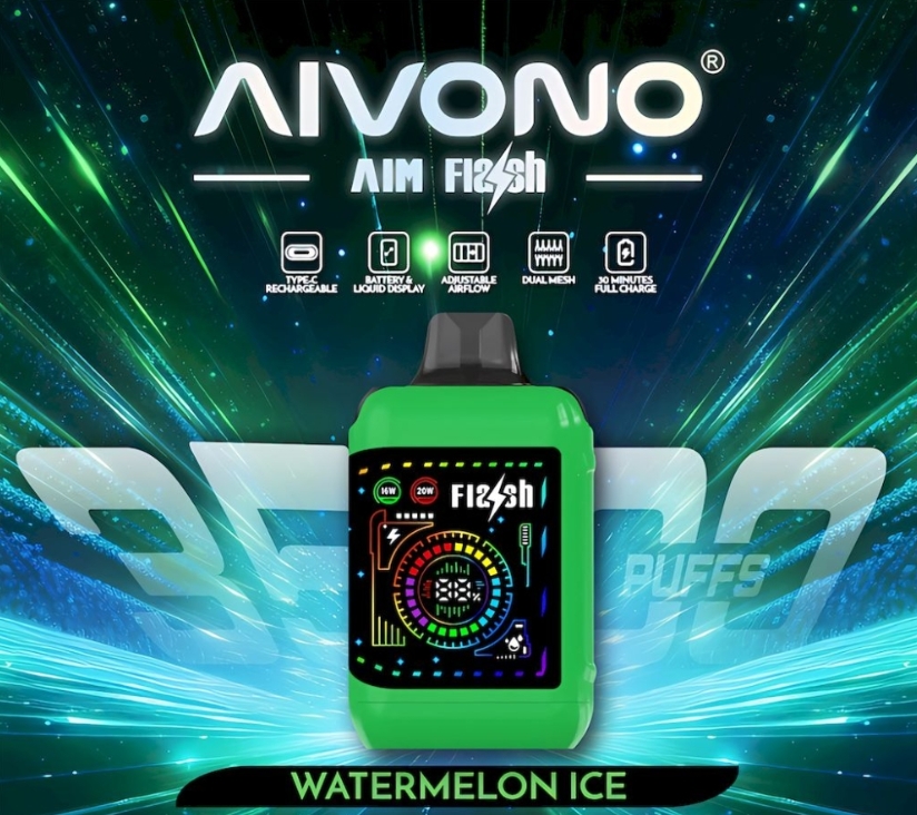 AIVONO AIM FLASH 35000 Puffs Vape - glace à pastèque : Une révolution dans le monde de la vape en France 2025