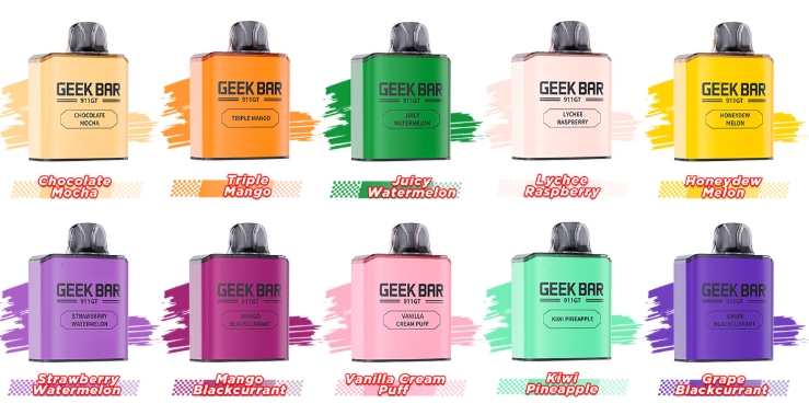 GEEK BAR 911 GT 16000 Puffs Vape - Mocha au chocolat : Une expérience de vapotage luxueuse et savoureuse