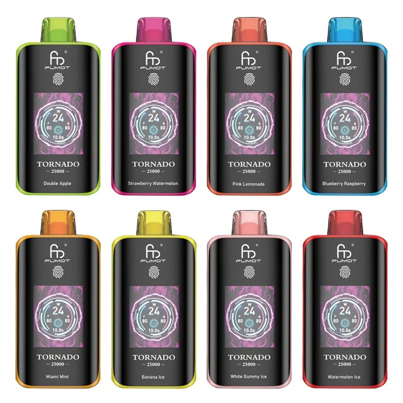 RandM Fumot Tornado 25000 Puffs Vape - bonbon à la menthe aux fraises : Une Explosion de Saveurs dans l’Univers de la Vape en France 2025
