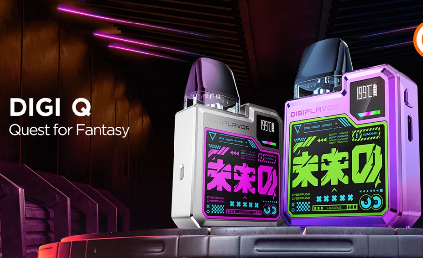 Digiflavor Digi-Q Kit Vape - futur violet : Une révolution stylée dans le paysage de la vape française en 2025