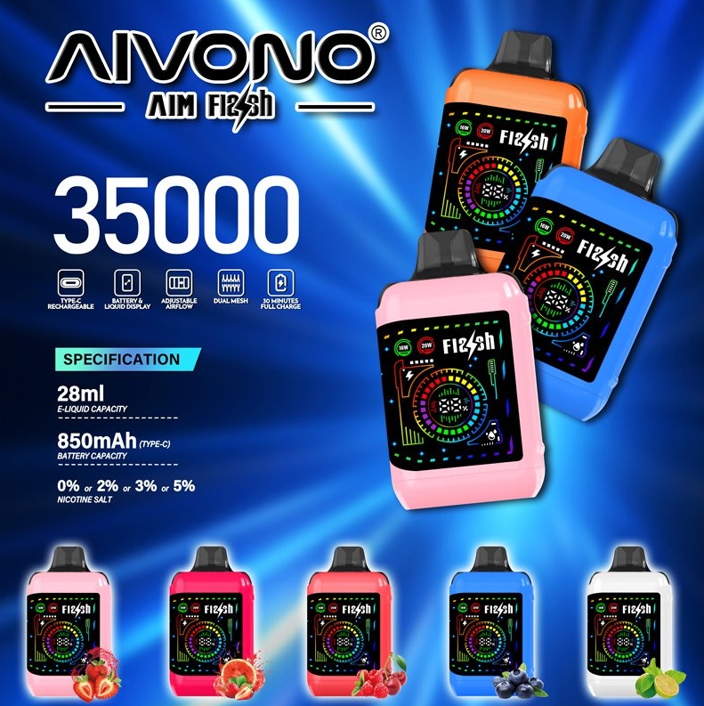 AIVONO AIM FLASH 35000 Puffs Vape - glace à pastèque : Une révolution dans le monde de la vape en France 2025