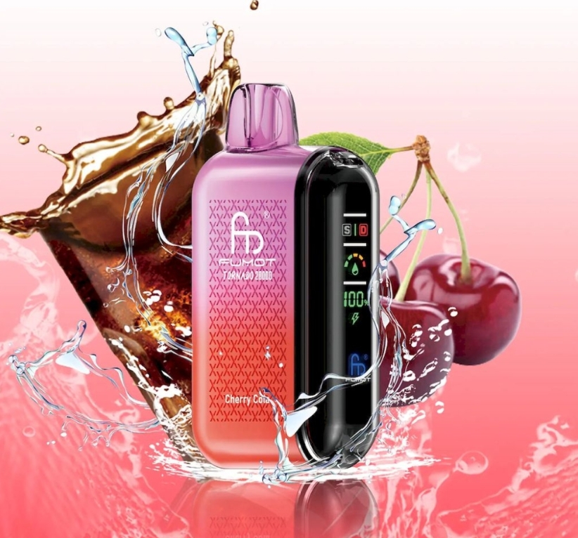 RandM Fumot Tornado 20000 Puffs Vape - Cherry Cola : Une révolution savoureuse pour les vapoteurs français en 2025