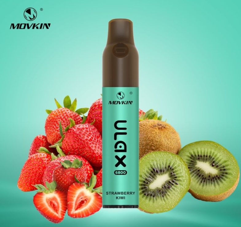RandM Movkin Ulax 6800 Puffs Vape - fraise-kiwi : Une expérience de vapotage irrésistible en France 2025