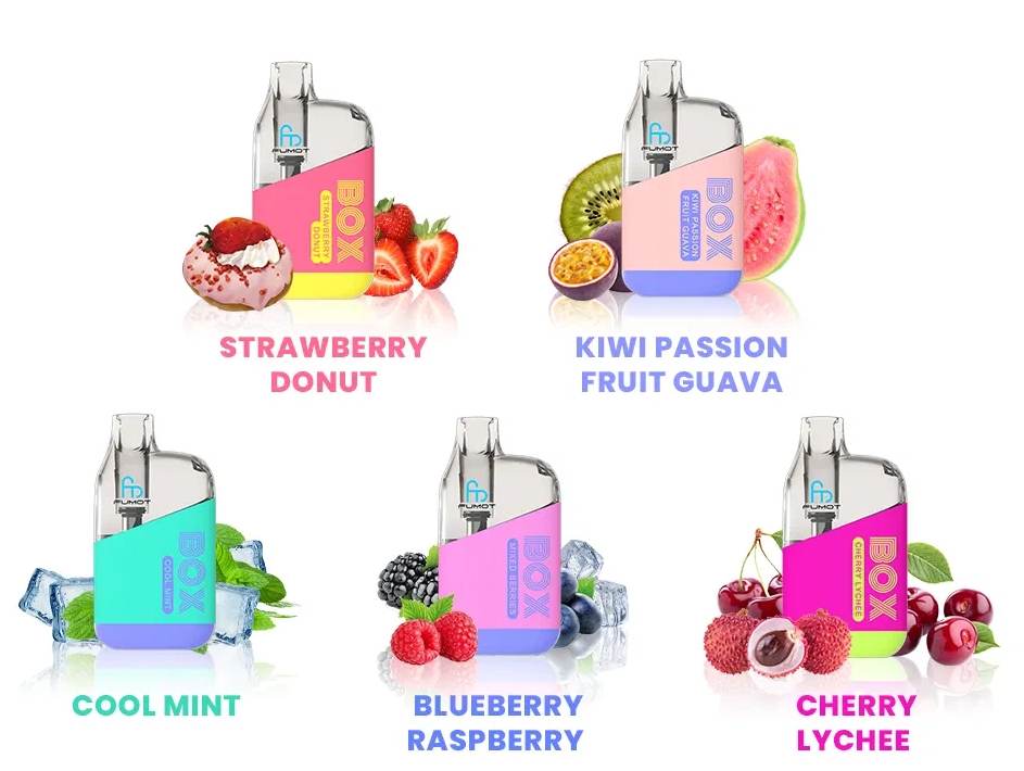 Fumot Original RandM Tornado Box 10000 Puffs Vape - beignet aux fraises : Une révolution savoureuse pour le marché suisse en 2025