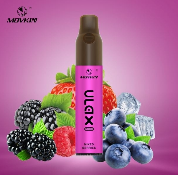 RandM Movkin Ulax (bobine en céramique) 6800 Puffs Vape - Baies mélangées : Une révolution savoureuse dans le vapotage suisse en 2025
