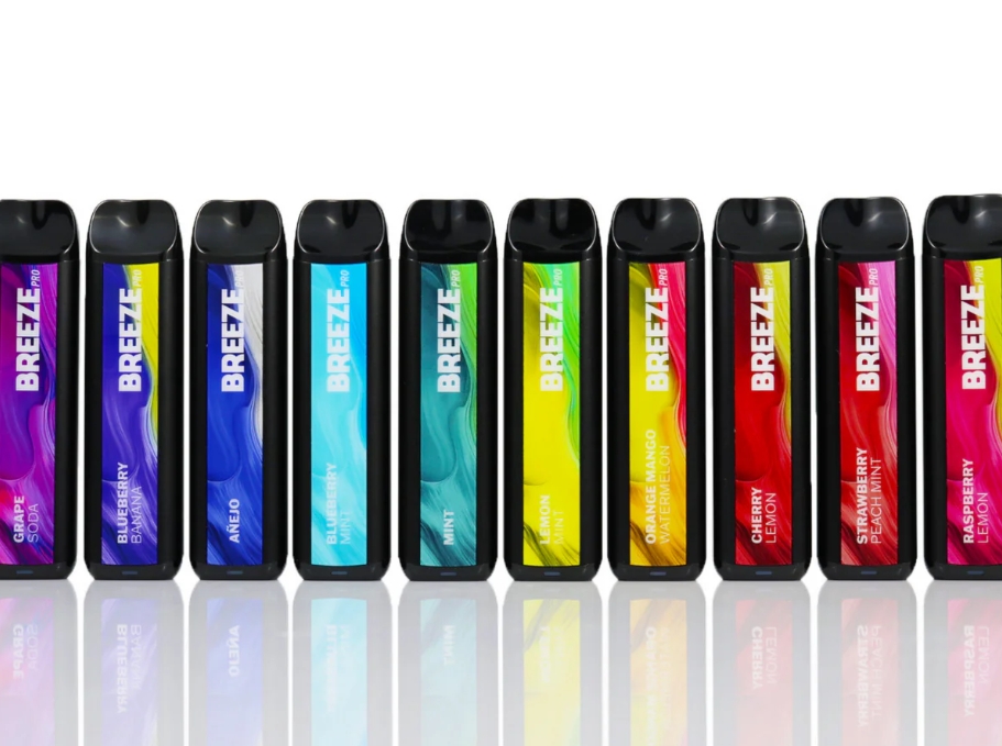 Breeze Pro 20 mg 2000 Puffs Vape - menthe : Une expérience de vapotage rafraîchissante au cœur de la France 2025