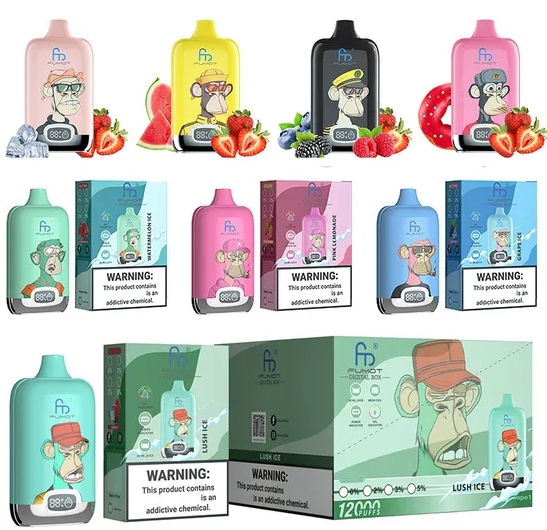 RandM Tornado 12000 Puffs Vape - glace luxuriante : Une expérience de vapotage éclatante dans la France de 2025