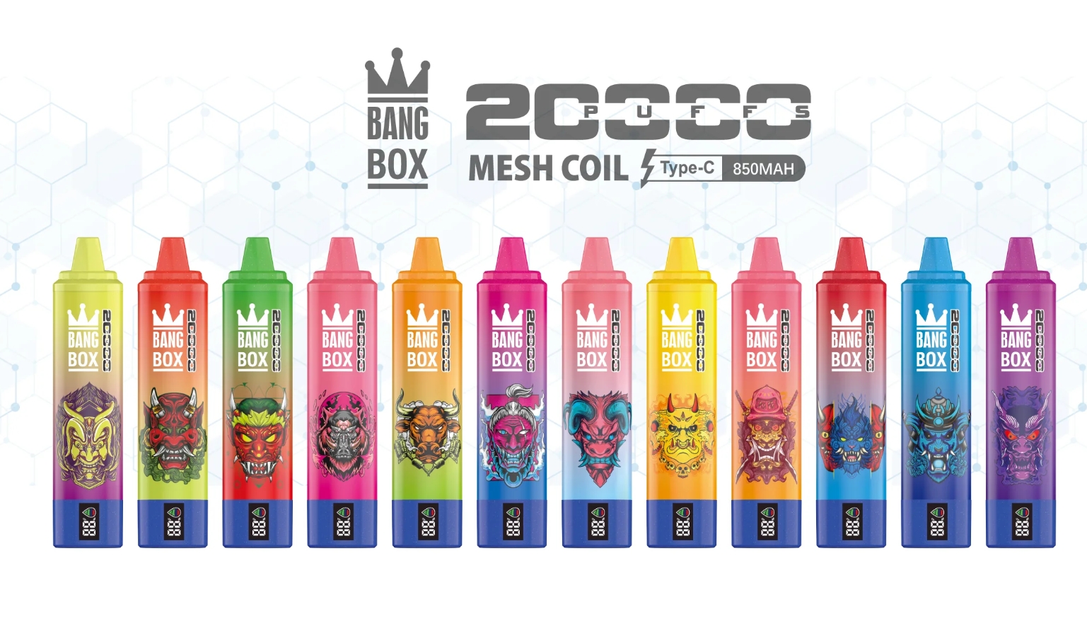 BangBox LED 20000 Bouffées Vape - glace à pastèque : Une expérience de vapotage rafraîchissante et innovante